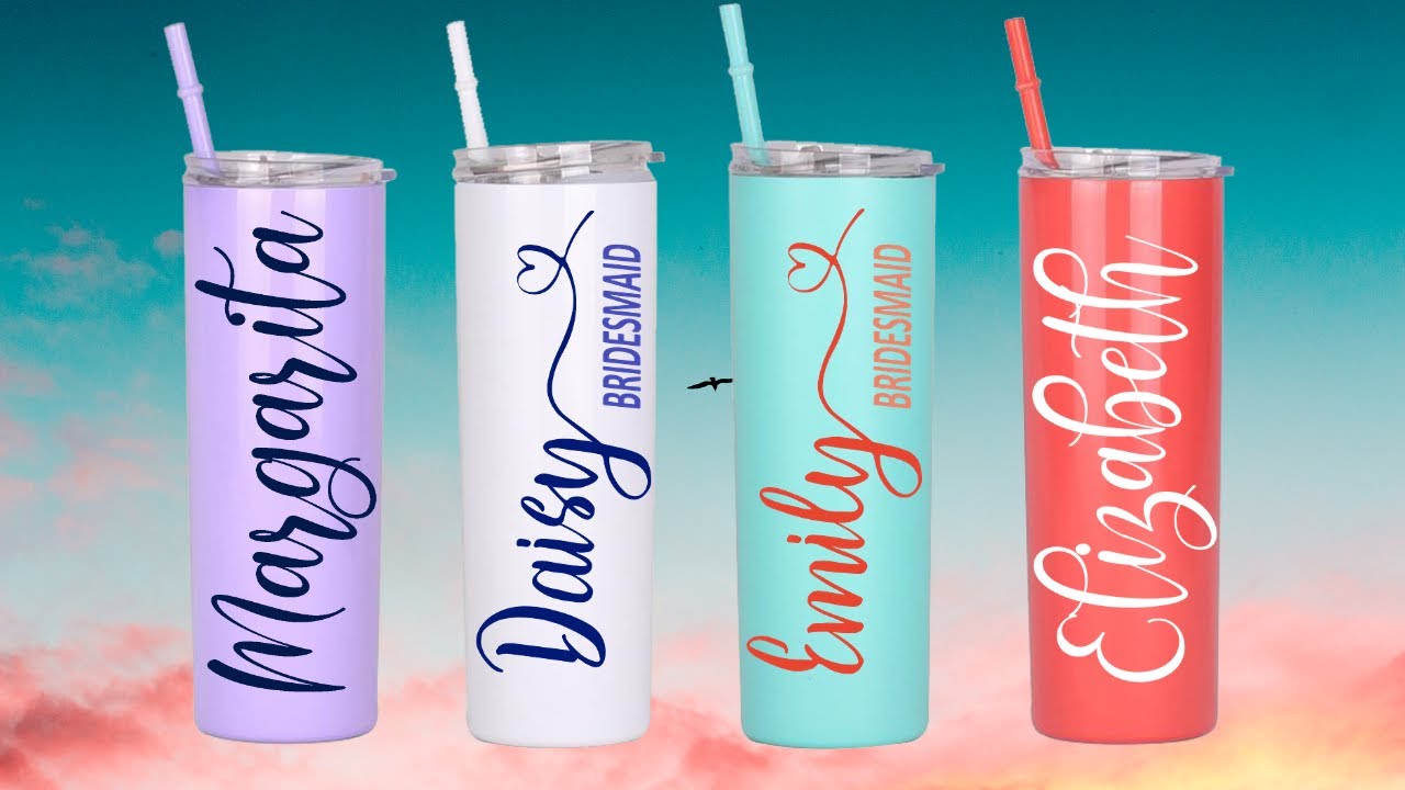 Create Your Own Personalized Skinny Tumbler