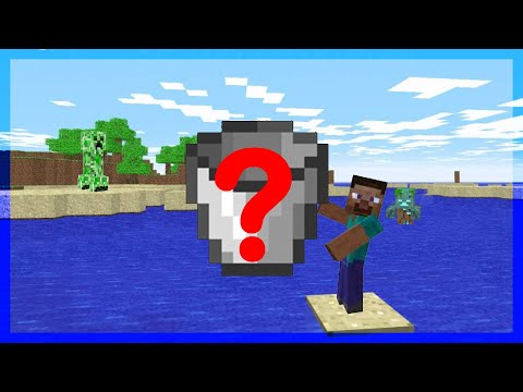 Video: Wie Erstelle Ich Einen Eimer In Minecraft