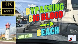 June 2023. The Road to Valencia and the Valencia Road. Bypass Big Blood Before Beach.