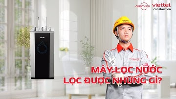[AIOSMART] Máy lọc nước lọc được những gì?