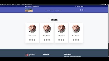 How to Create a Team Section in WordPress Website Using Elementor | Step-by-Step Tutorial