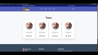 How to Create a Team Section in WordPress Website Using Elementor | Step-by-Step Tutorial