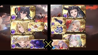 [GBF] Dark GW NM95 OTK Full Auto Simulation with 1 side Kaguya 闇古戦場 95hell screenshot 4