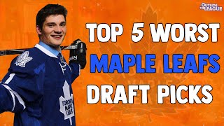 The Biggest Toronto Maple Leafs Draft Busts Since 2010 #leafs