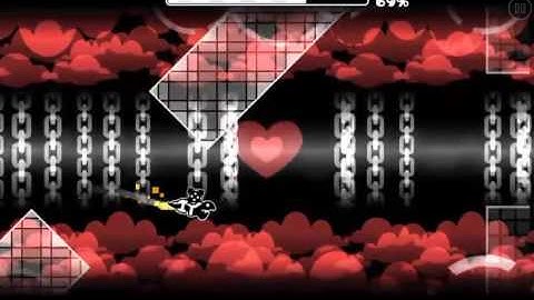 Geometry dash burst by echonox and virtualcrack Beautiful level!
