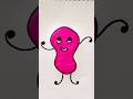 🥔 Potato Cartoon Drawing for Kids #shorts #youtubekids #kidslearning #youtubeshorts #art #viral