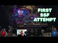 300 hr POE Noob SSF Attempt smokie_777 Glacial Cascade of the Fissure Miner Elementalist Mirage 3.28