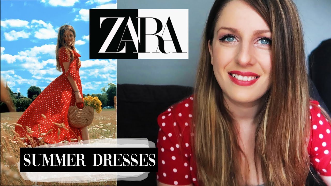 ZARA HAUL | 9 SUMMER DRESSES I LOVE
