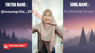 Kompilasi tiktok cewek cantik. dj play date albarsabit