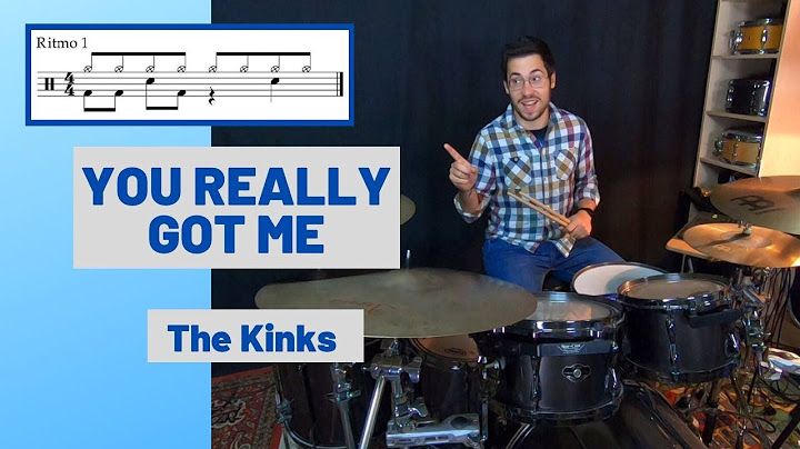 You Really Got Me Drums version - Drums performance video thumbnail