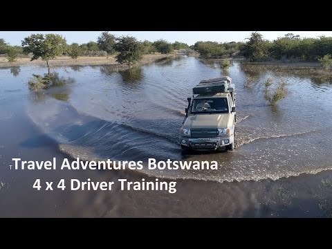 Travel Documentary. 4x4 Off Road Driver Training with Travel Adventures Botswana