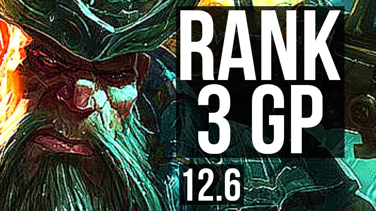 GP vs RENEKTON (TOP) | Rank 3 GP, 4/1/3 | KR Challenger | 12.6