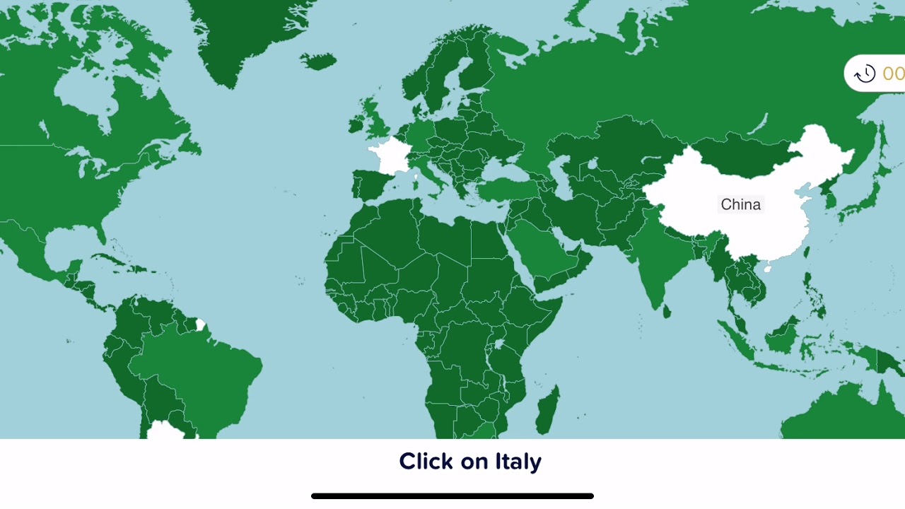 Seterra World: G20 Countries Mobile Speedrun (