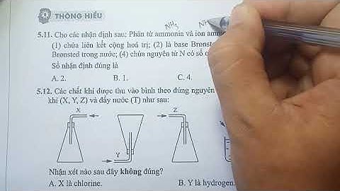 Hóa 11 nâng cao bài 5 trang 1q32 năm 2024