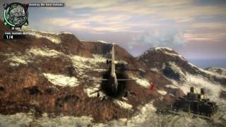Just Cause 2-  Awesome SAM missile glitch