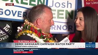 Governor Josh Green comments on Kawakami's win