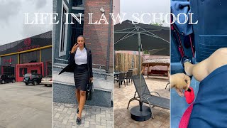 NIGERIAN LAW SCHOOL VLOG: Lectures | Swimming Lessons | Study Vlog | Life in Law School