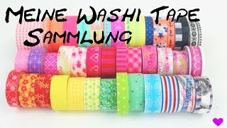 WASHI Tape Sammlung / Collection Haul / Meine Washi Tape Klebeband Ideen DIY | deutsch