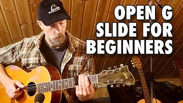 Open G Slide Blues for Beginners (TABS available)  + NEW VIDEO LESSONS