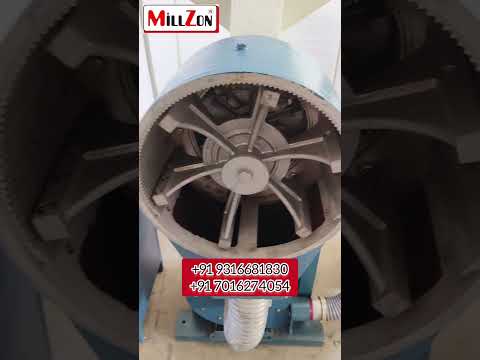 10 hp ms body with cabinet cyclone pulverizer machine #channelmodel #powdercoasting #machine