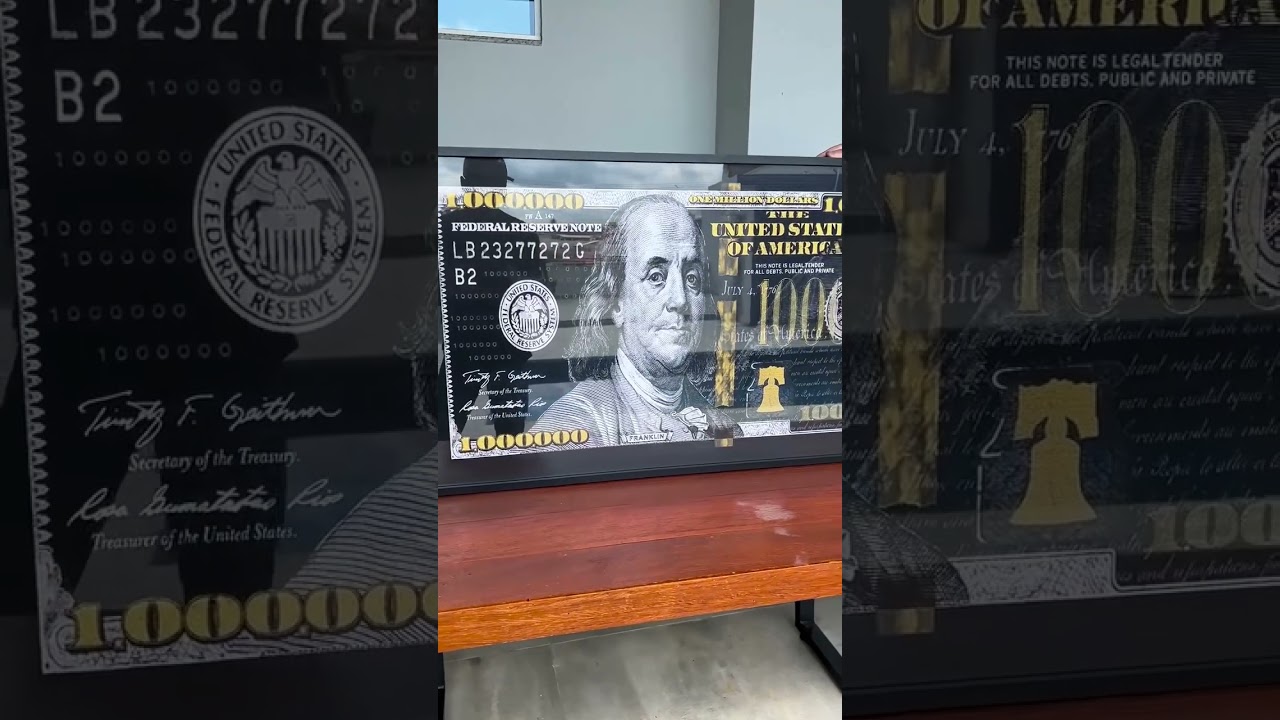 Vídeo de Quadro 1 Milhão de Dólares
