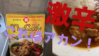 【ヤマモリ】【激辛】「プリック」を食べてみた！レトルトカレーのレビュー❤️本格タイ料理