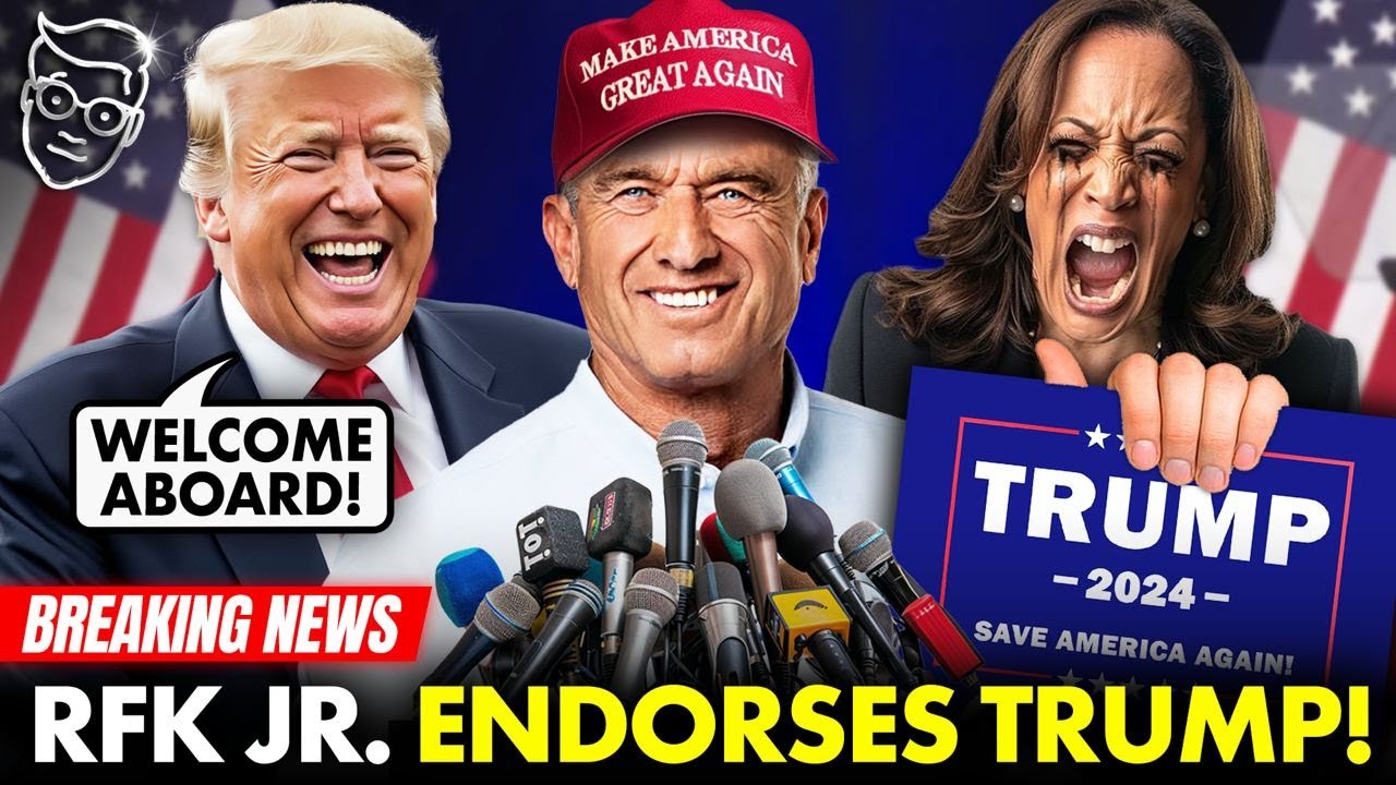 🚨HISTORY: RFK Jr. ENDORSES Donald Trump For President After RETIRING From Race