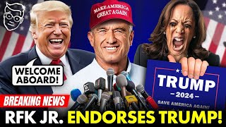 🚨HISTORY: RFK Jr. ENDORSES Donald Trump For President After RETIRING From Race