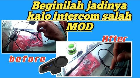 INTERCOM MAXTO M2 YANG SALAH MOD, beginilah jadinya !! - simak video nya sampai selesai