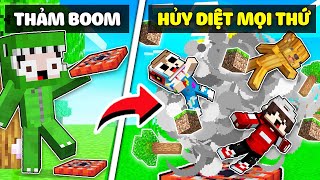 KHANGG BEDWARS THỬ THÁCH 24H HACK SỬ DỤNG THẢM TROLL NOOB TRONG MINECRAFT *TROLL NOOB TEAM BẰNG TNT