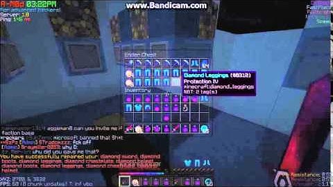 Minetime Factions: YourMom Raids " EzPz "