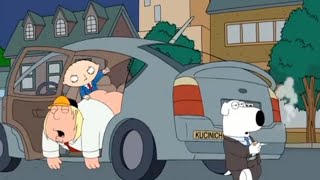 Stewie spanks Chris (Family Guy)