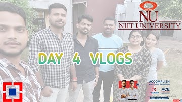Day 4 Vlogs at NIIT University || HDFC ACE BANKER PROGRAM 2024 || BATCH 1 ||