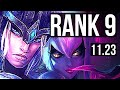 SEJUANI vs EVELYNN (JNG) | 12/0/5, Rank 9, Legendary | BR Challenger | 11.23