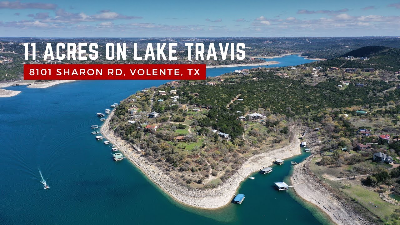 11 Acres on Lake Travis | 1,100 Feet of Deep Water Frontage
