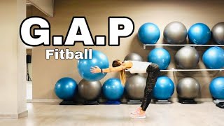 G.A.P ( Glúteo, Abdomen, Pierna) con Fitball