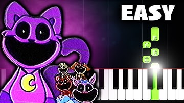 Smiling Critters Theme - EASY Piano Tutorial