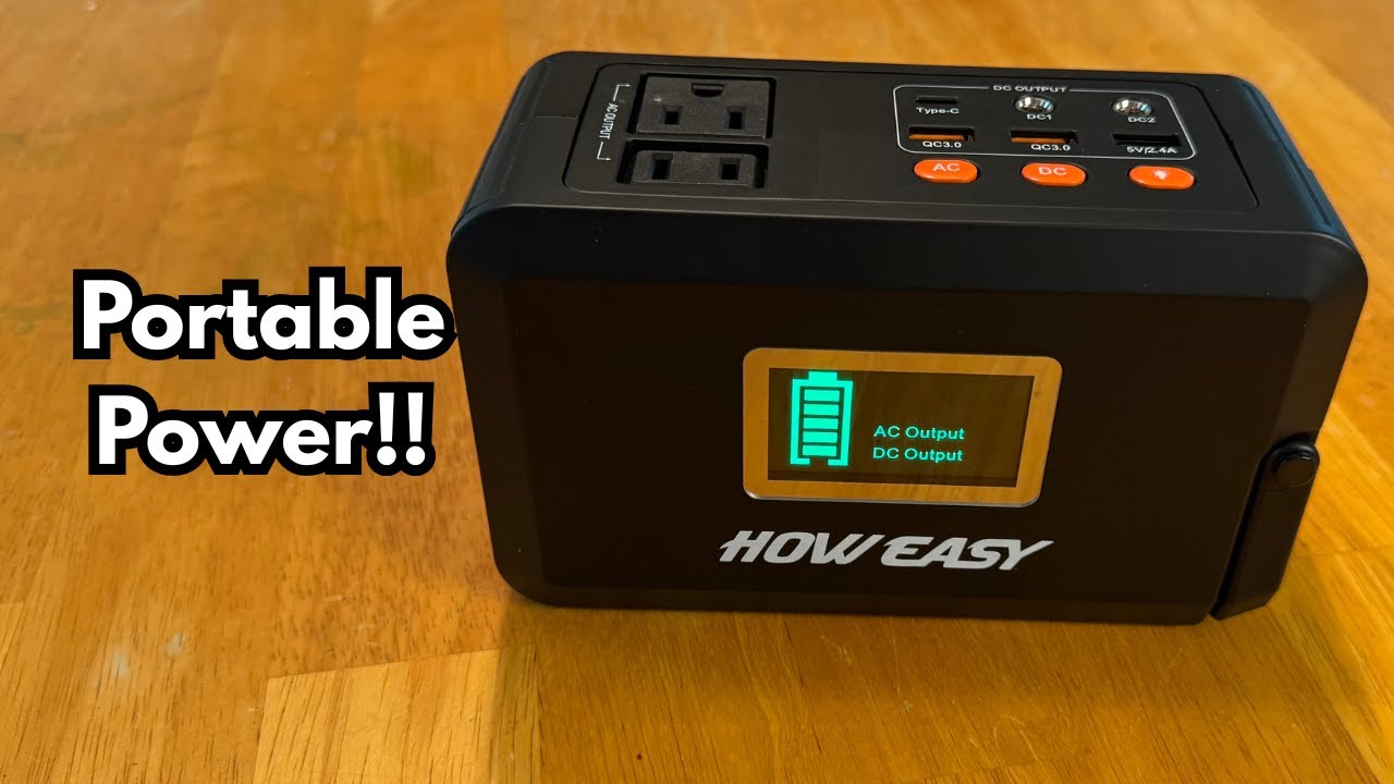 HOWEASY 120W Portable 