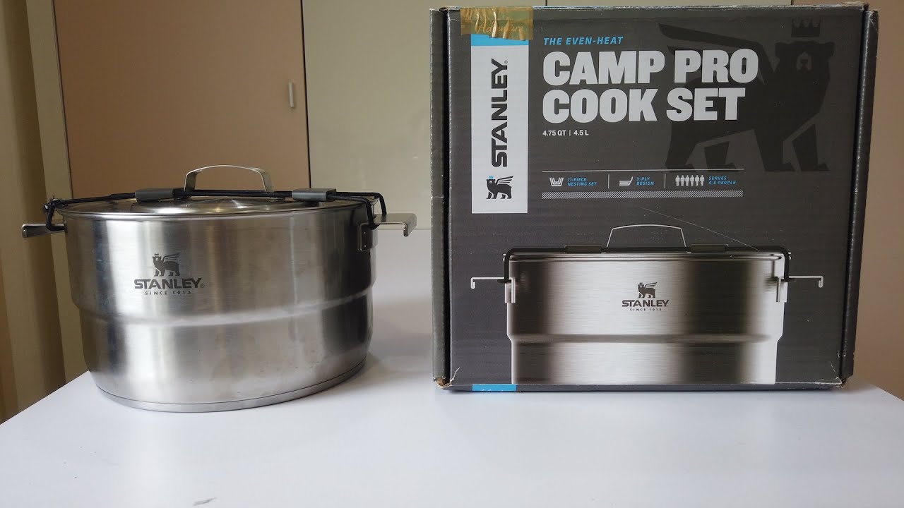 Stanley Even-Heat Camp Pro Cook Set