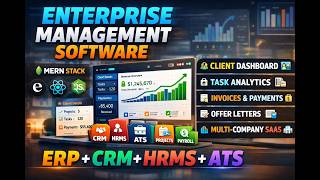 Full Company Management Software (ERP + CRM + HRMS + ATS) screenshot 2