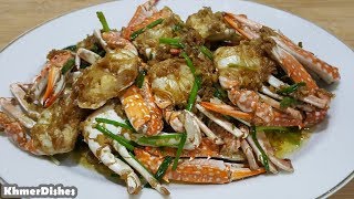 Stir Fried Crab with Garlic Recipe | Fried Sea Food