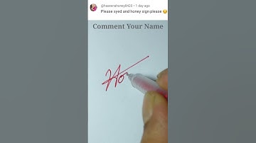 Honey || H Signature Style || Honey Signature