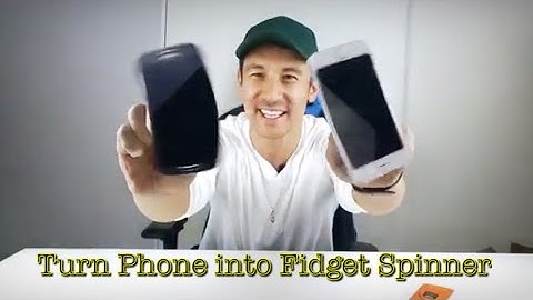 Turn Phone Into Fidget Spinner w/ the RingSpinner!! Super Cool!!!