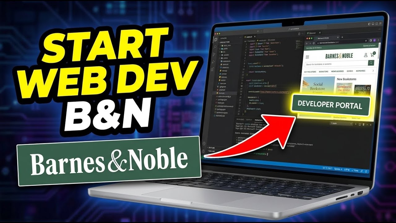 How to Start Web Development with Barnes & Noble - Easy Tutorial - YouTube
