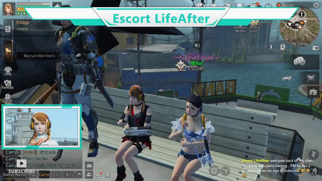 Escort LifeAfter Area Operation Together