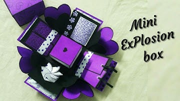 DIY | EXPLOSION BOX | gift ideas