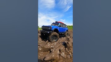 The Little Bronco That Could! #Axial #SCX24 #Bronco #RC #offroad #mud