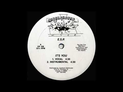 Video thumbnail for E.S.P - It's You (Vocal) (1986)