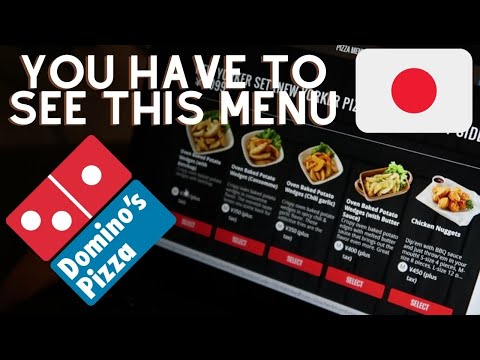 ? DOMINO'S PIZZA JAPAN.. epic menu!! HOW TO order as a Foreigner in Japan *vlogmas 3*