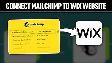 How To Connect Mailchimp To Your Wix Website 2025! (Full Guide)